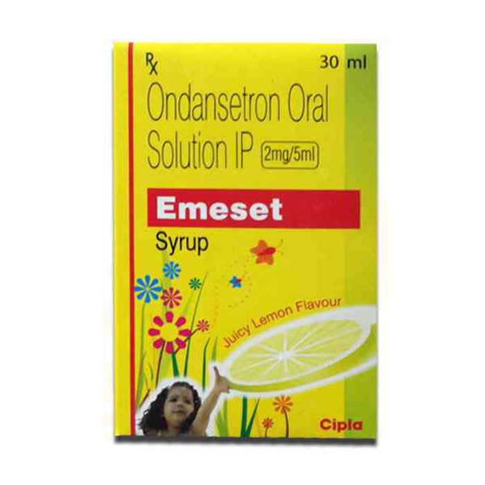 Emeset 2 Mg/5 ml Syrup Juicy Lemon with Ondansetron              