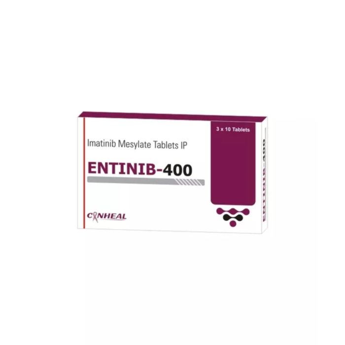 Entinib 400 Mg Tablet with Imatinib mesylate