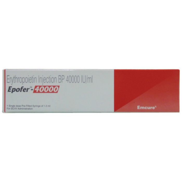 Epofer 40000 IUml Injection with Erythropoietin