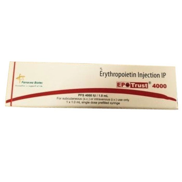 Epotrust 4000 IU Injection with Recombinant Human Erythropoietin Alfa