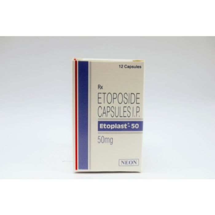 Etoplast 100 Mg Injection 5 ml with Etoposide