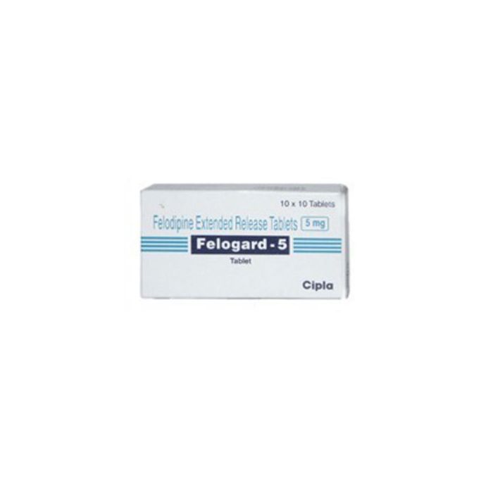 Felogard 5 Mg Tablet ER with Felodipine