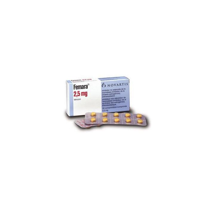Femara 2.5 Mg Tablet with Letrozole