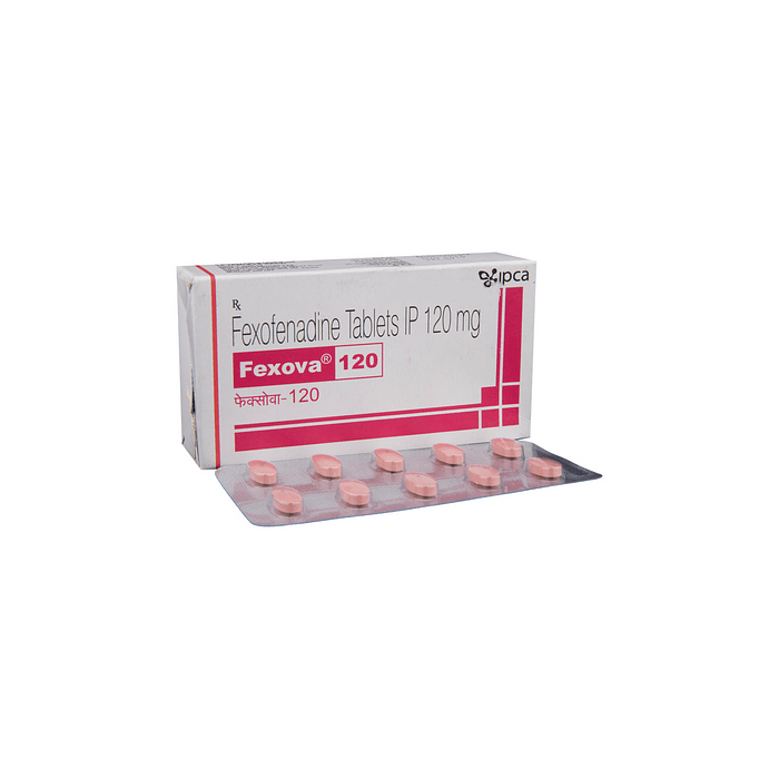 Fexova 120 Tablet with Fexofenadine