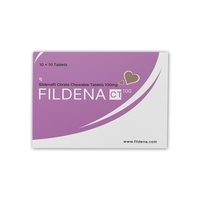 Fildena Chewable Tablet 100 Mg