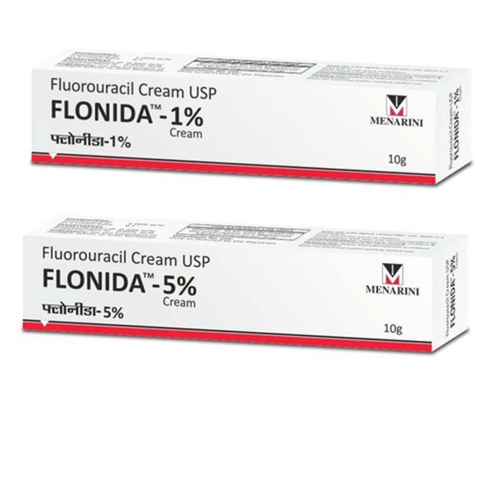 Flonida 5 % (10 gm) with Fluorouracil                    