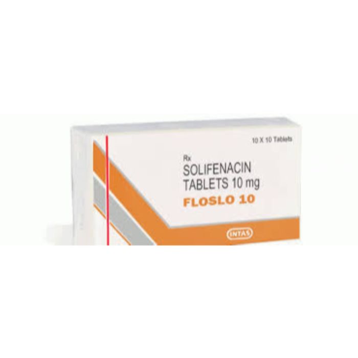 Floslo 10 Mg Tablet with Solifenacin
