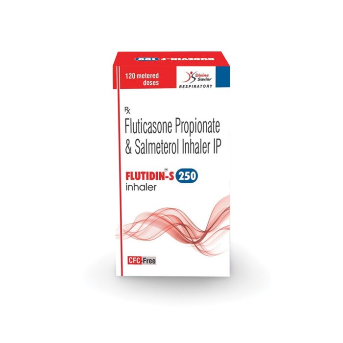 Flutidin S 25 Mcg/250 Mcg Inhaler