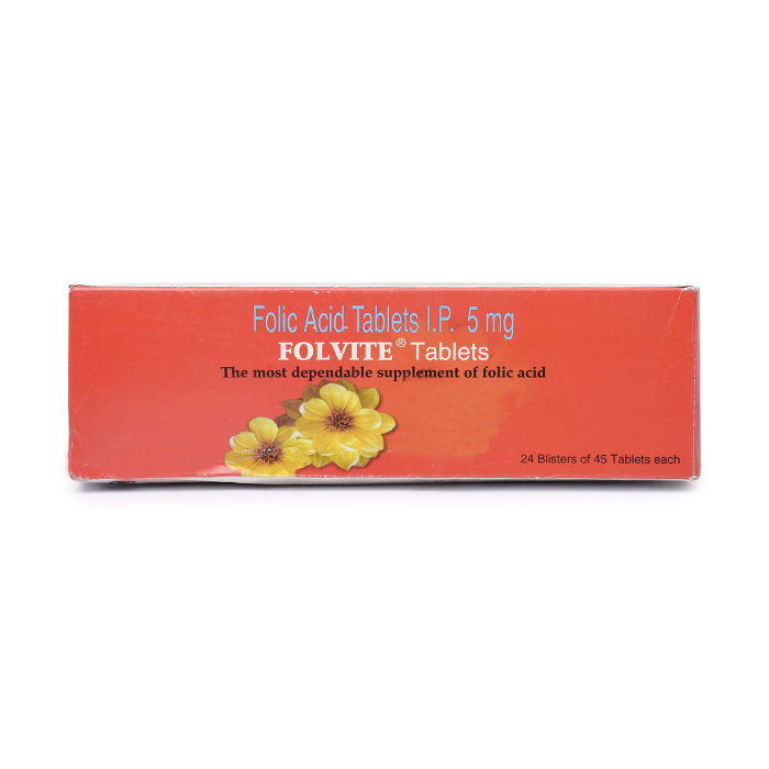 Folvite 5 Mg with Folic Acid        