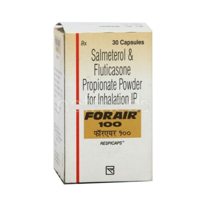 ForAir 100 Respicap with Salmeterol and Fluticasone Propionate                  
