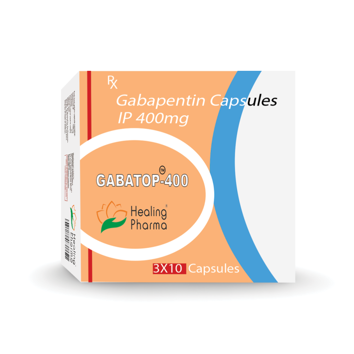Gabatop 400 Mg 