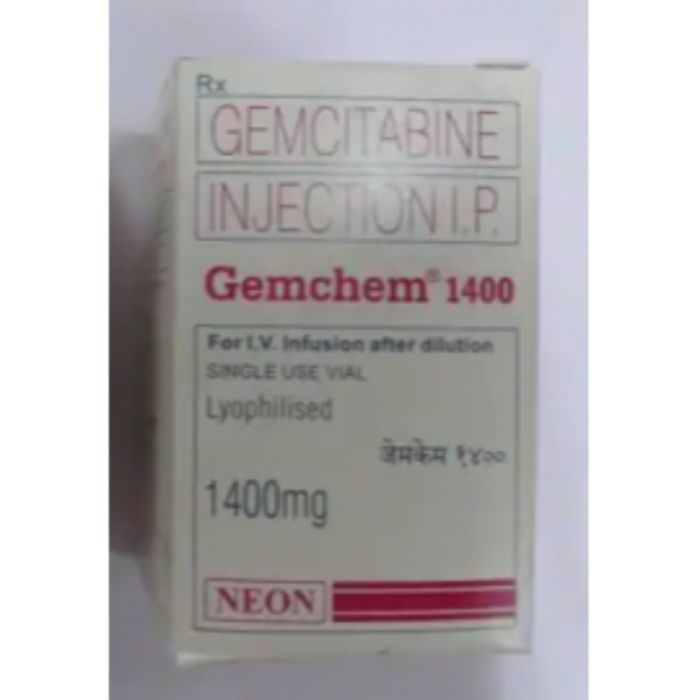 Gemchem 1400 Mg Injection with Gemcitabine