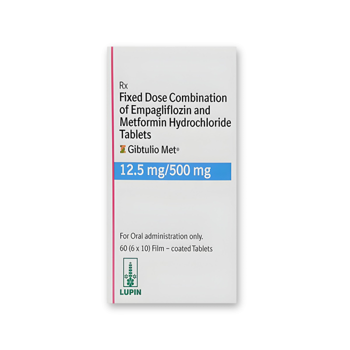 Gibtulio Met 12.5mg/500mg Tablet