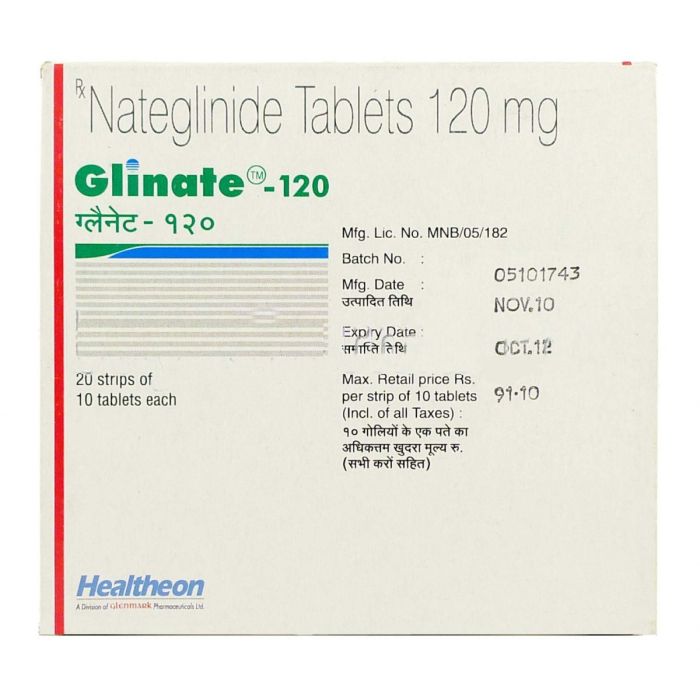 Glinate 120 Mg with Nateglinide               