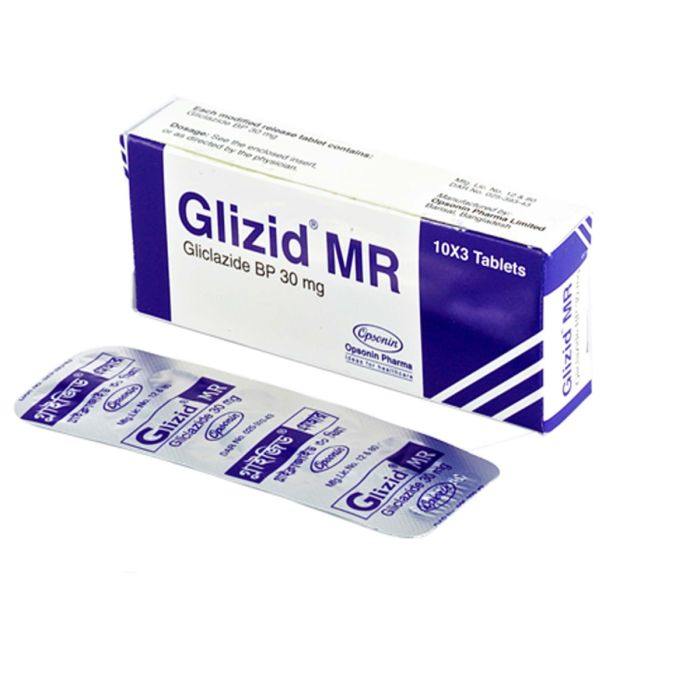 Glizid 30 Mg Tablet MR with Gliclazide