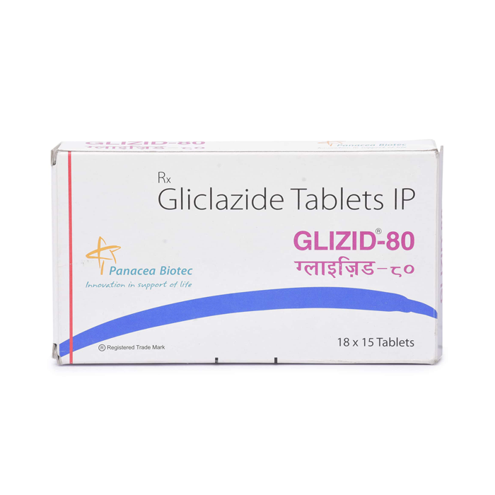 GLIZID 80 Mg with Gliclazide   
