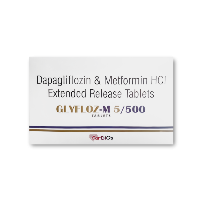 Glyfloz-M 5mg/500mg Tablet ER