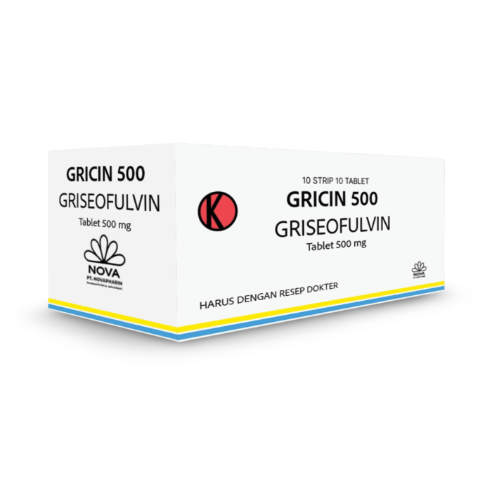 Gricin 500 mg 