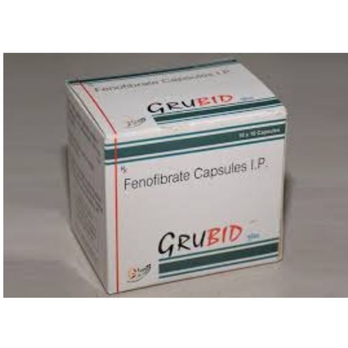 Grubid Capsule with Fenofibrate