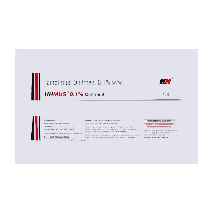 Hhmus 0.1% Ointment with Tacrolimus
