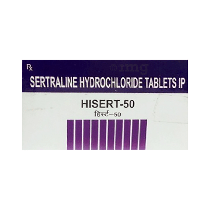 Hisert 50 Tablet with Sertraline