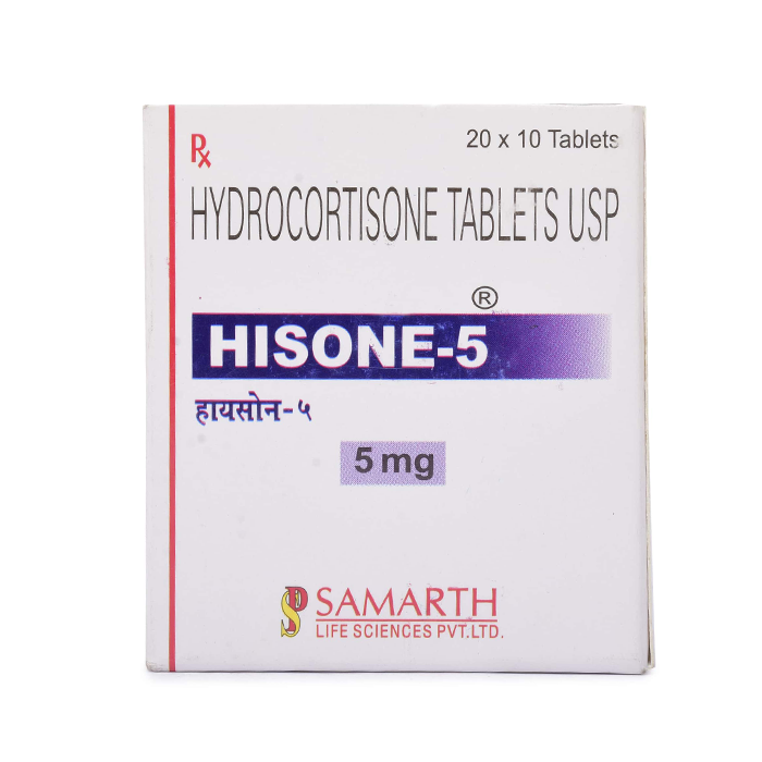 Hisone 5 Mg with Hydrocortisone                   