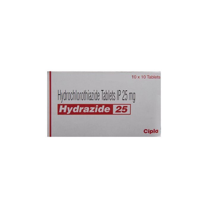 Hydrazide 25 Tablet with Hydrochlorothiazide