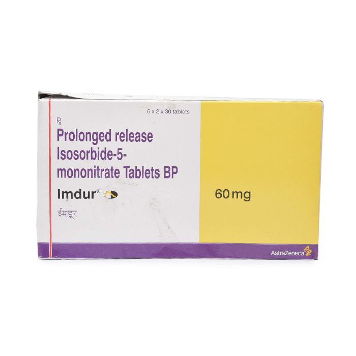 Imdur 60 Mg with Isosorbide Mononitrate    