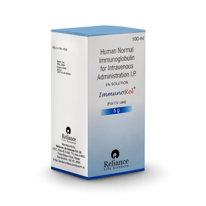 ImmunoRel 5% Injection with Human Normal Immunoglobulin