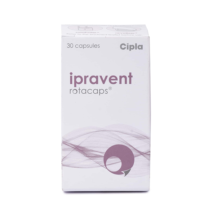 Ipravent Rotacaps 40 Mcg with Ipratropium Bromide                