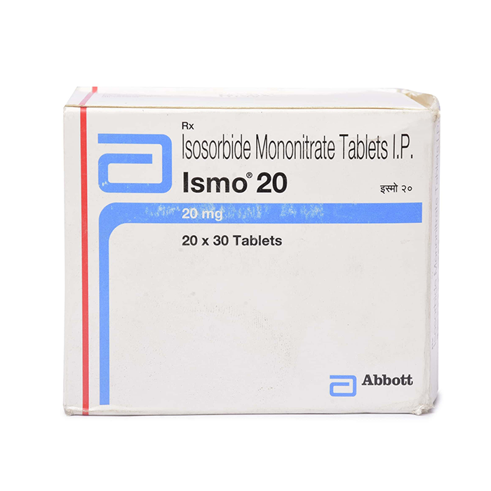 Ismo 20 Mg with Isosorbide Mononitrate                       