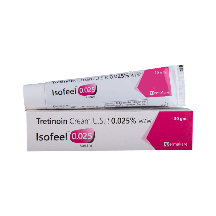 Isofeel 0.025 Cream with Tretinoin