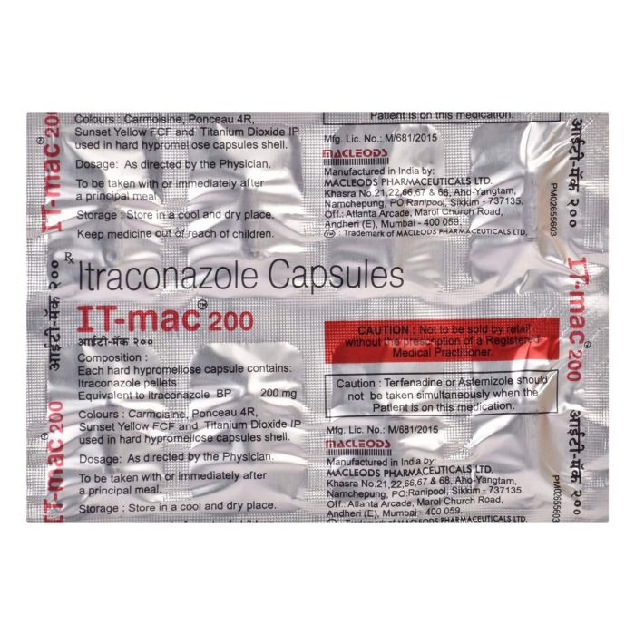 IT-Mac 200 Capsule with Itraconazole