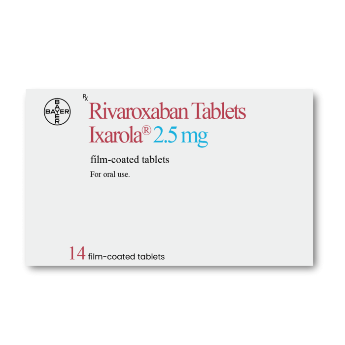 Ixarola 2.5mg Tablet