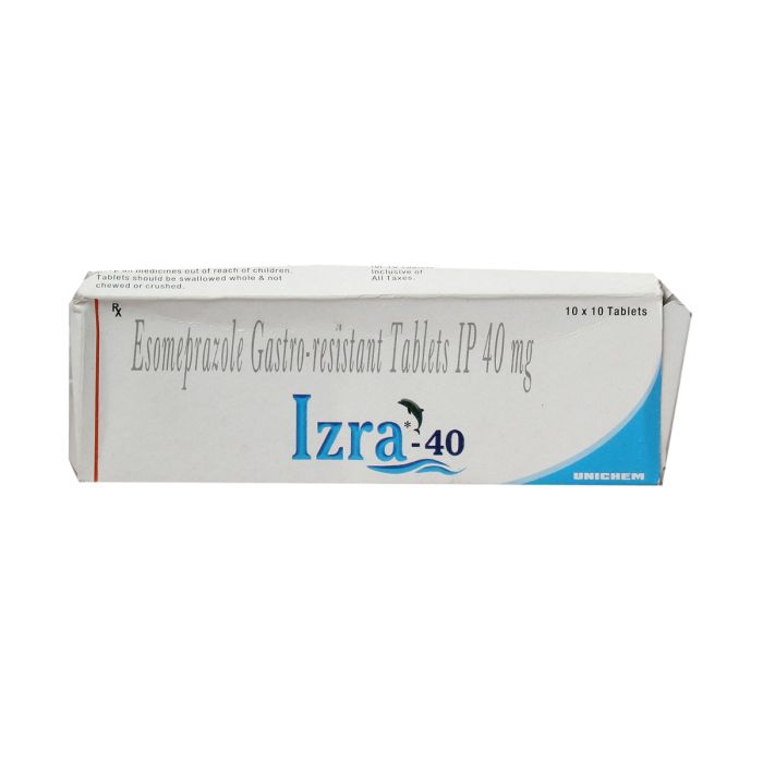 Izra 40 Mg with Esomeprazole Magnesium      