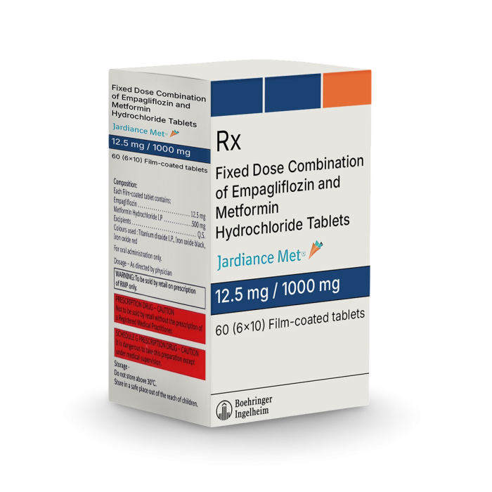 Jardiance Met 12.5mg/1000mg Tablet
