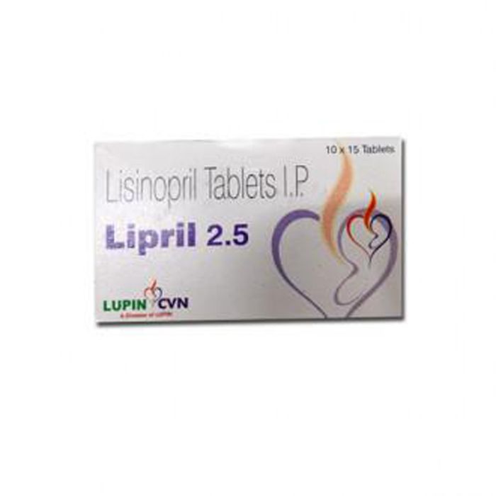 Lipril 2.5 Mg Tablet with Lisinopril