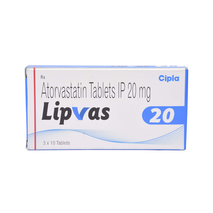 Lipvas 20 Mg with Atorvastatin 