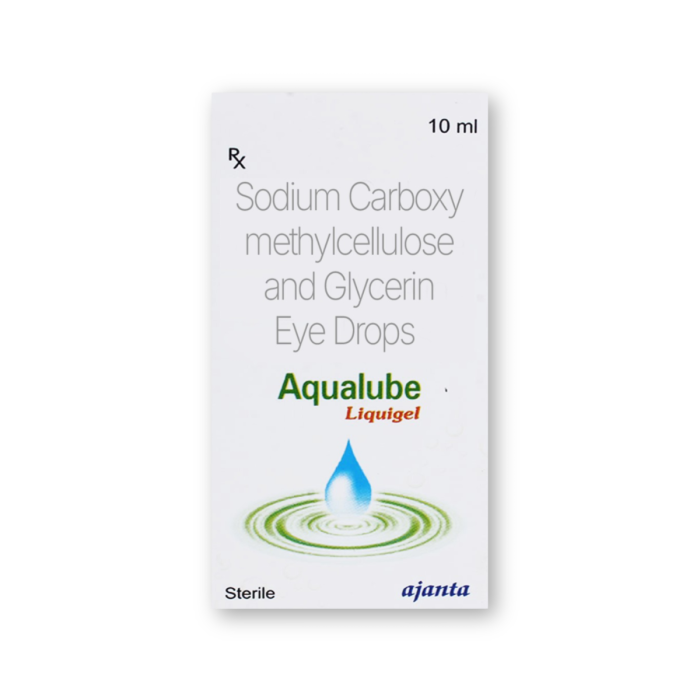 Aqualube Liquigel 10 ml With Carboxymethylcellulose and Glycerine
