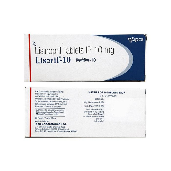 Lisoril 10 Tablet with Lisinopril