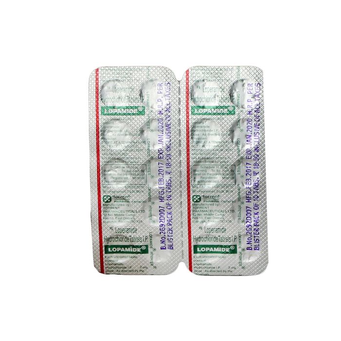 Lopamide 2mg Tablet with Loperamide