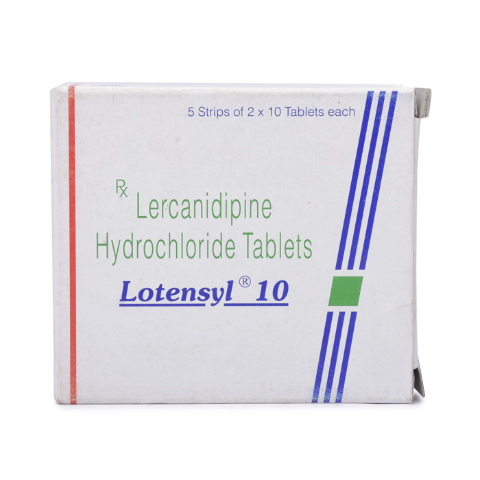 Lotensyl 10 Mg with Lercanidipine                  
