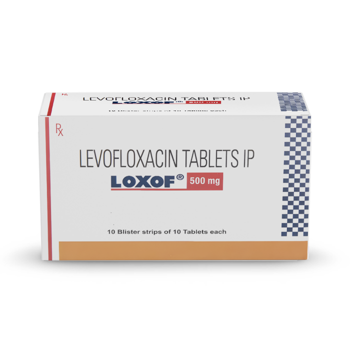Loxof 500 mg Tablet with Levofloxacin