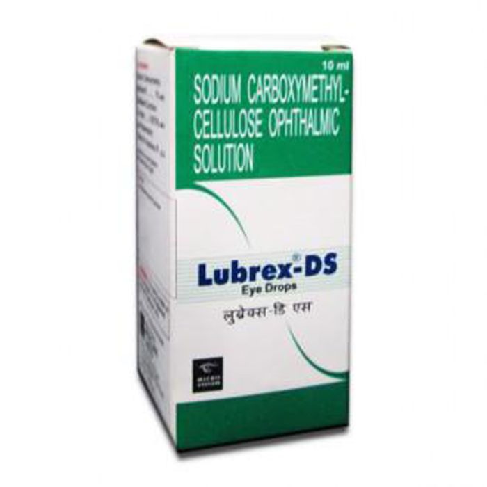 Lubrex - DS Eye Drop with Carboxymethylcellulose and Oxychloro Complex