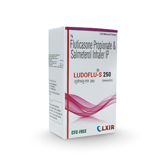 Ludoflu-S 250 CFC-Free Inhaler