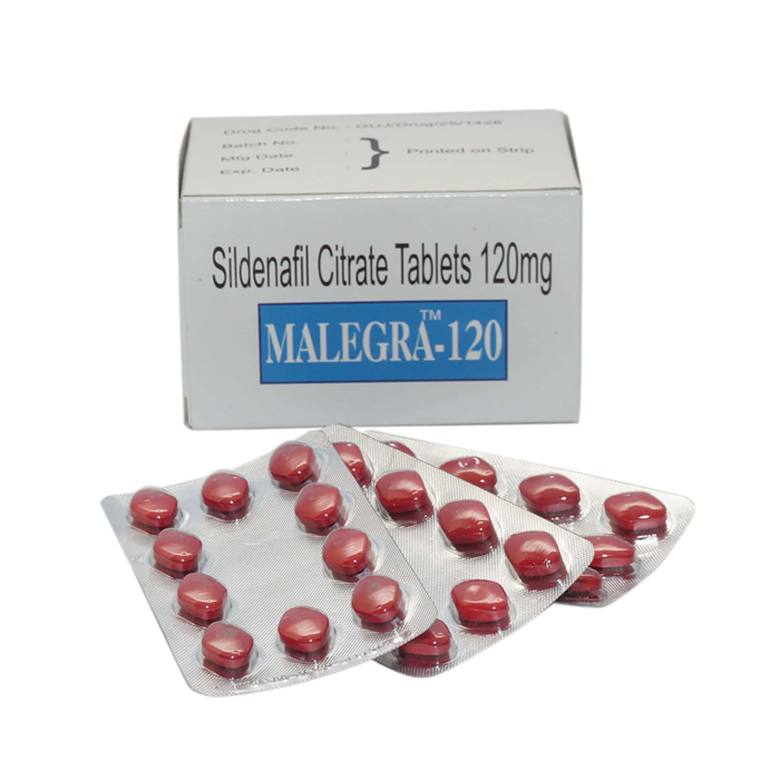 Malegra 120 Mg with Sildenafil Citrate                   