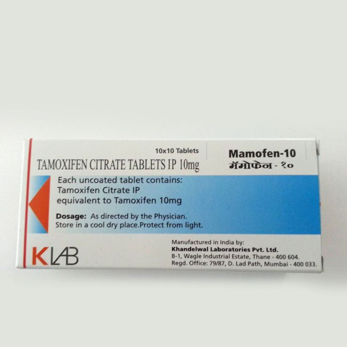Mamofen 10 Mg with Tamoxifen Citrate                  
