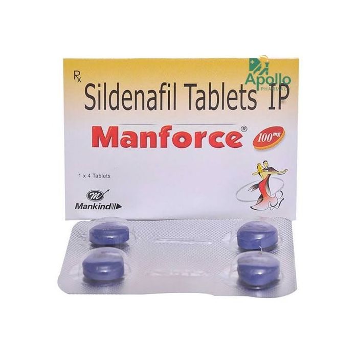 Manforce 100 Mg With Sildenafil Citrate