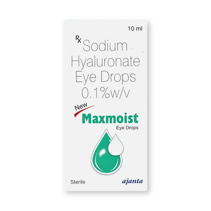 Maxmoist 10 ml With Hyaluronic 0.1% + D Panthenol