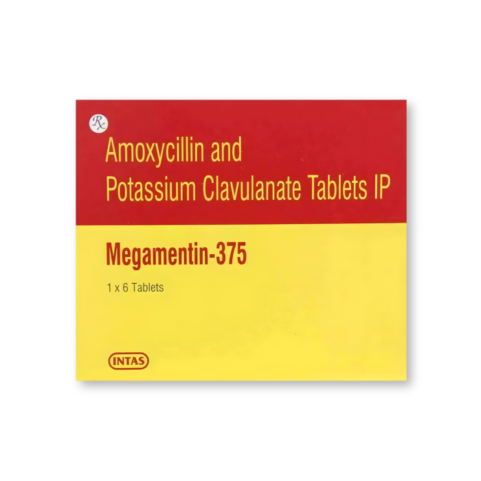 Megamentin 375 Mg Tablet